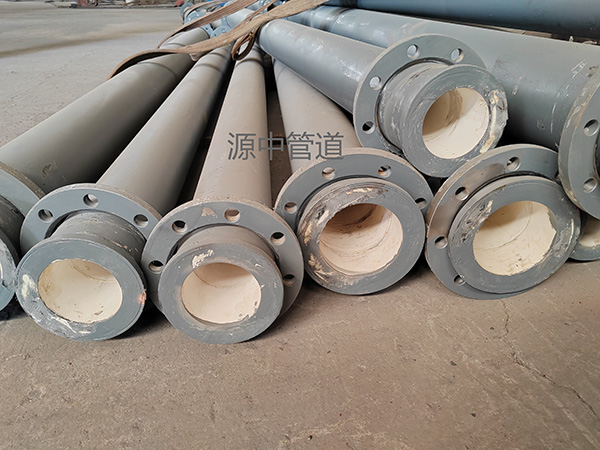 Ceramic-Patch Wear-Resistant Pipe