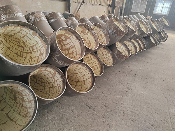 Ceramic-Patch Wear-Resistant Pipe