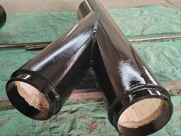 Ceramic-Patch Wear-Resistant Pipe